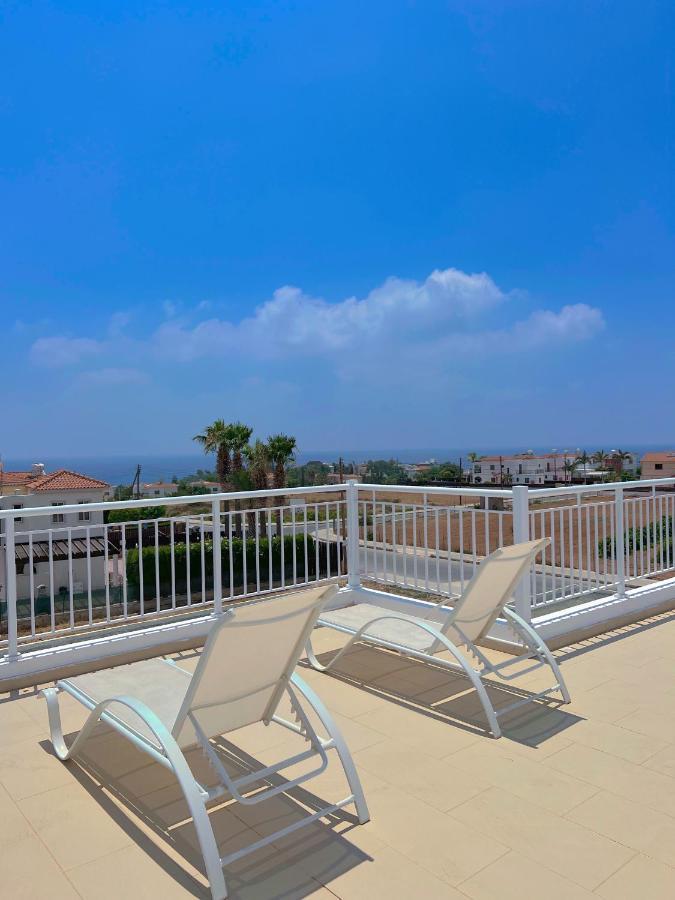 3 Bedroom Coral Bay Beach Seaview Villa I Private Pool Peyia Extérieur photo